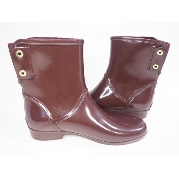 Michael Kors Purple Waterproof Ankle Rain Boots, Size 10 (US) - Picture 5 of 14